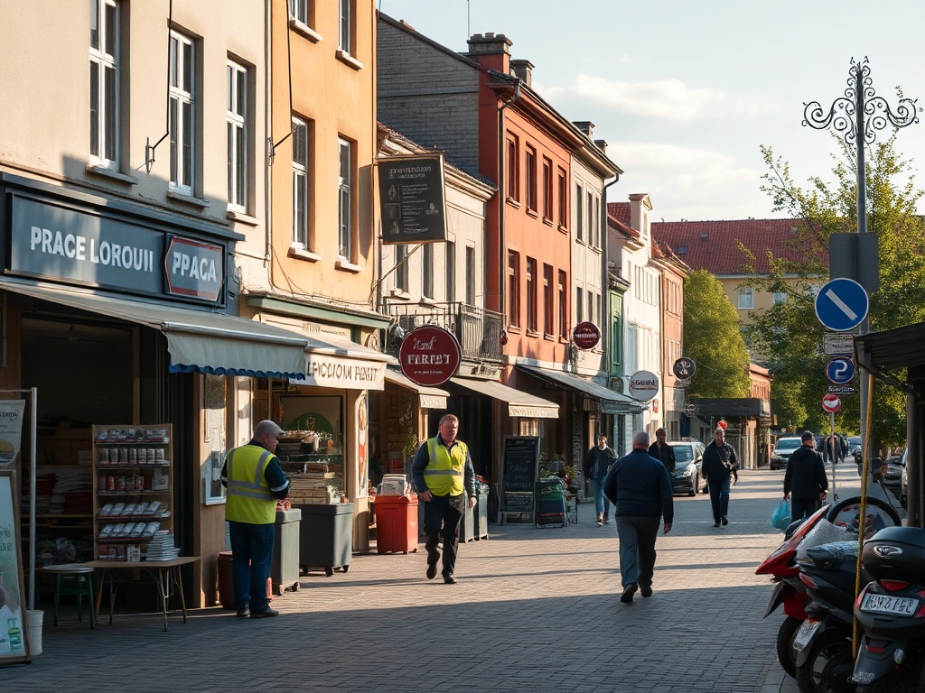 Pracownicy w biurze w Lubartowie, symbolizujący nową ofertę pracy z zarobkami od 6500 zł